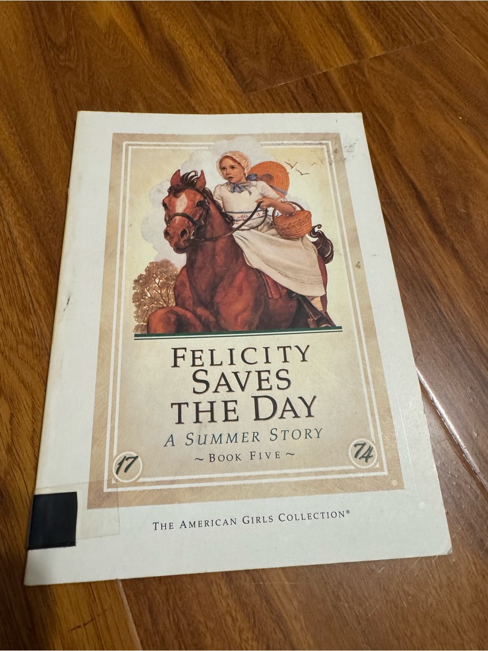 American Girl Felicity Saves the Day Book